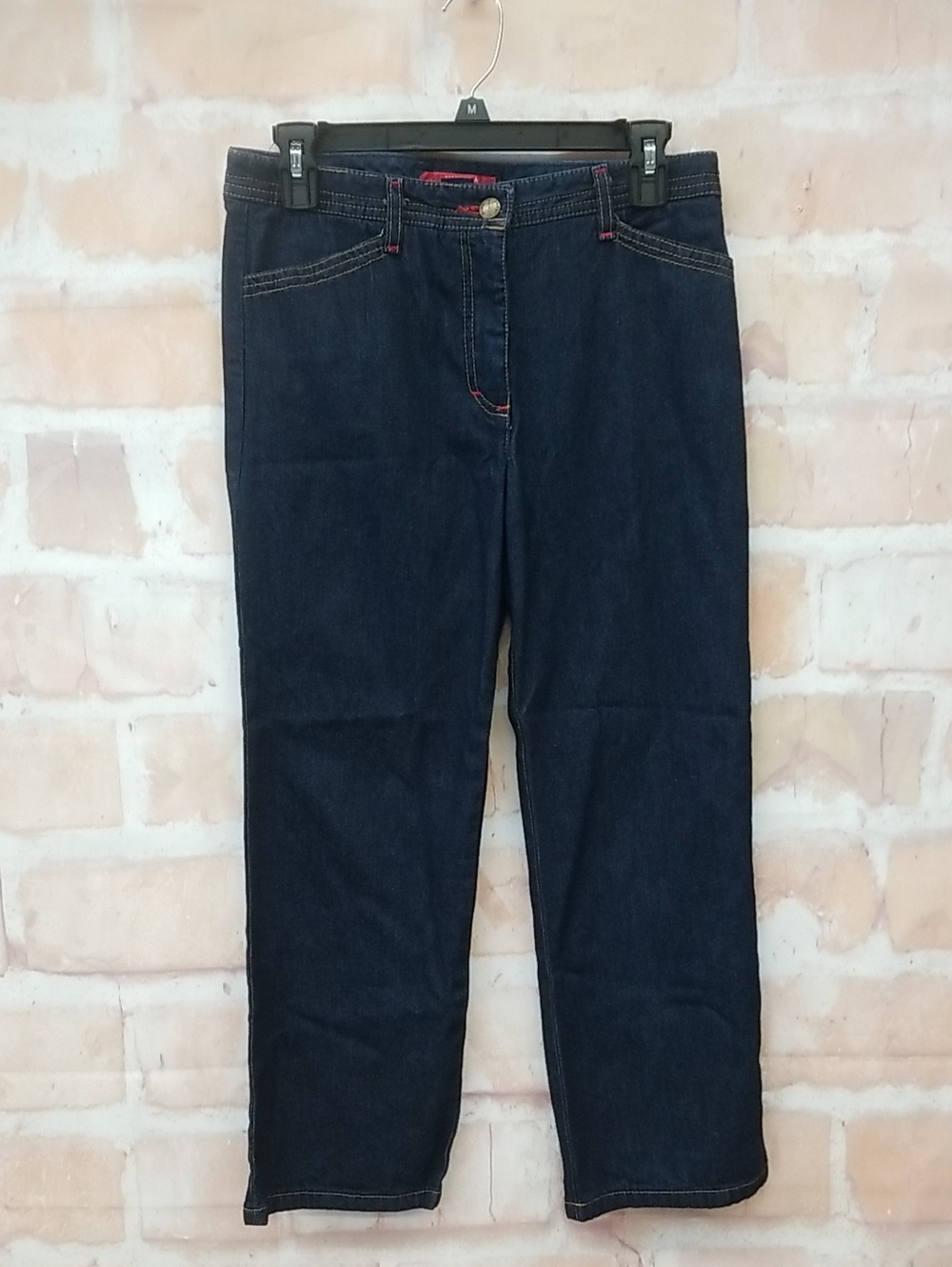 BcbgMaxazria Classic Women's Dark Blue Jeans - Comfortable Everyday Fit